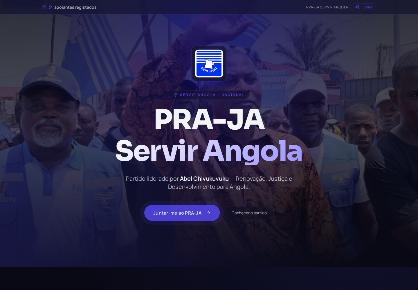 Página inicial do projeto PraJa Ganha